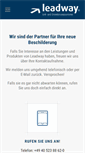 Mobile Screenshot of leadway.de